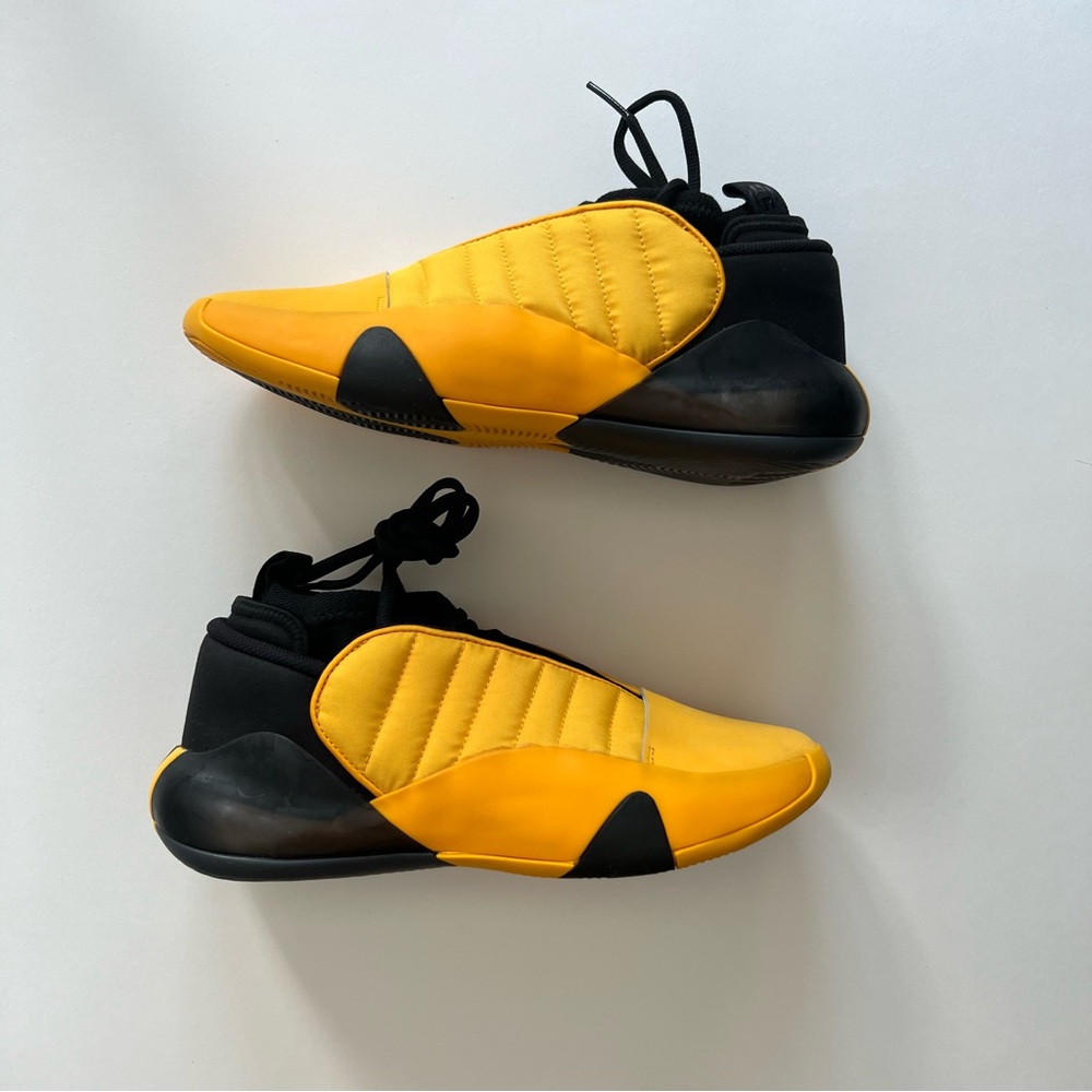 Adidas Harden Vol. 7 Crew Yellow HQ3426 Men's Shoes Size 8
